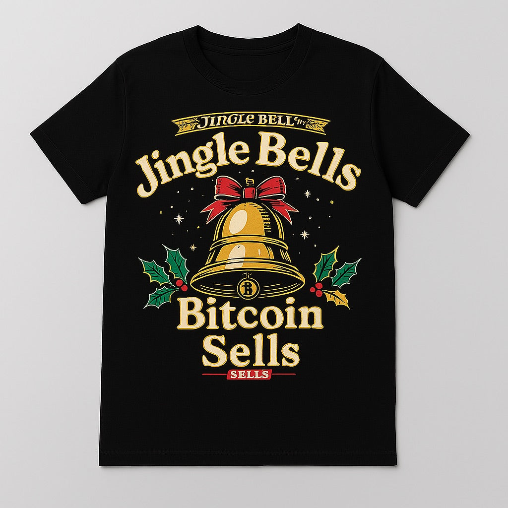 Jingle Bells, Bitcoin Sells T Shirt